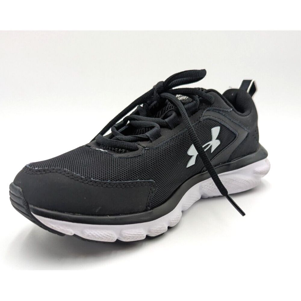 Under armour Charged Assert 9 Women's Running Shoes - Black/White, US 8.5W - Picture 5 of 16
